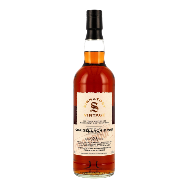 Craigellachie 10 Jahre 2014 2025 100 Proof Edition #39 Signatory 57,1% 0,7l