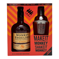 Monkey Shoulder Blended Malt Scotch Whisky mit Shaker 40%...