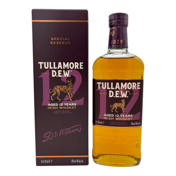 Tullamore Dew 12 Jahre Special Reserve Irish Whiskey 40% 0,7l