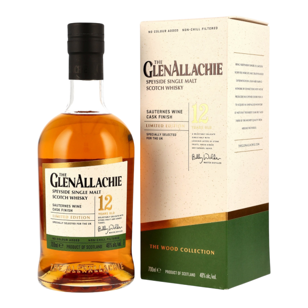 GlenAllachie 12 Jahre Sauternes Wood Finish 48% 0,7l