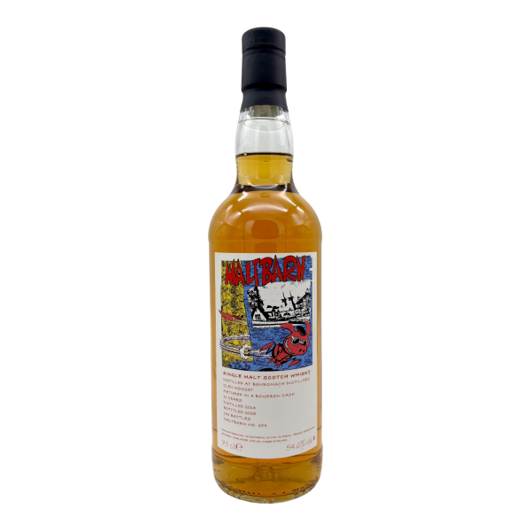 Glen Mosset 11 Jahre 2013 2025 Bourbon Cask #254 Maltbarn 54,6% 0,7l