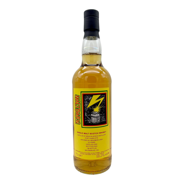 Port Charlotte 22 Jahre 2002 2025 Bourbon Cask #252 Maltbarn 55,2% 0,7l