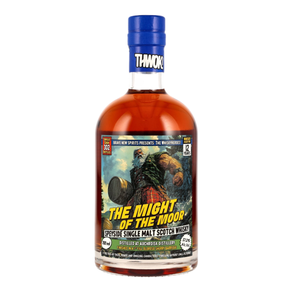 Auchroisk 12 Jahre Whisky Heroes - The Might of the Moor Brave New Spirits 57,2% 0,7l