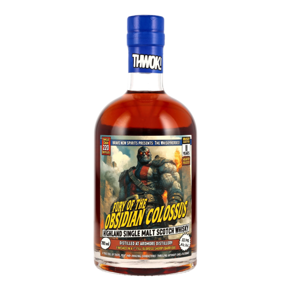 Ardmore 11 Jahre Whisky Heroes - Fury of the Obsidian Colossus Brave New Spirits 55,9% 0,7l
