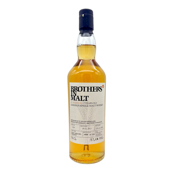 St. Kilian III 7 Jahre 2017 2024 Faust Brauerreserve #1739 Brothers in Malt 57,6% 0,7l