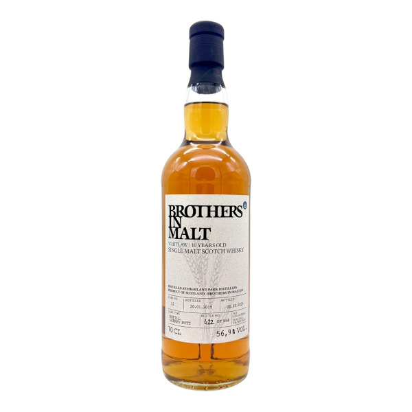 Whitlaw 10 Jahre 2015 2025 Refill Sherry Butt #22 Brothers in Malt 56,9% 0,7l