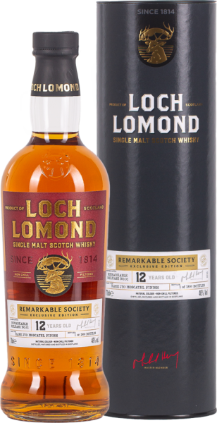 Loch Lomond 12 Jahre Rare 3yo Moscatel Finish Remarkable Release No. 1 46% 0,7l