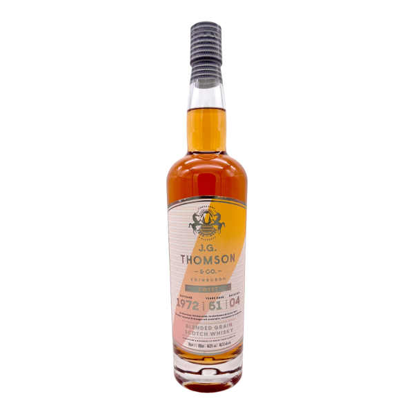 J.G. Thomson Sweet 51 Jahre 1972 Blended Grain Scotch Whisky Batch No. 04 46,5% 0,7l