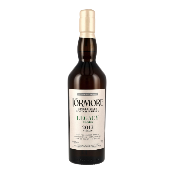 Tormore 12 Jahre 2012 2025 Legacy Casks - First Fill Bourbon Barrels #921187 60,8% 0,7l
