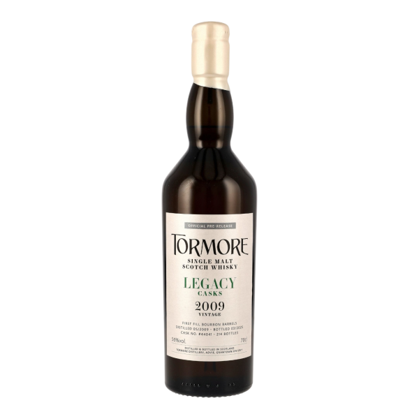 Tormore 15 Jahre 2009 2025 Legacy Casks - First Fill Bourbon Barrels #44041 56% 0,7l