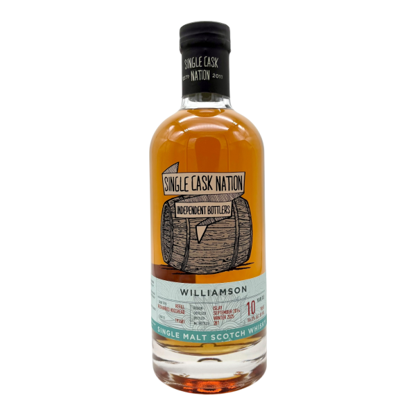 Williamson 10 Jahre 2014 2025 Refill Charred Hogshead #191681 Single Cask Nation 56,3% 0,7l