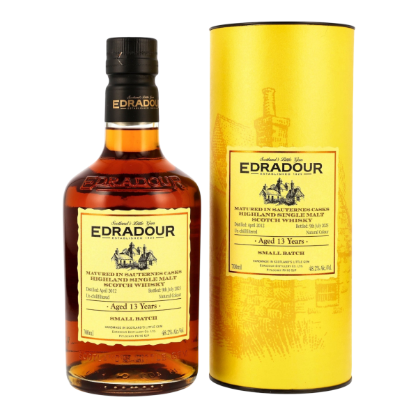 Edradour 13 Jahre 2012 2025 First FIll Sauternes Hoghsheads #168/169/171/172/173/174 48,2% 0,7l
