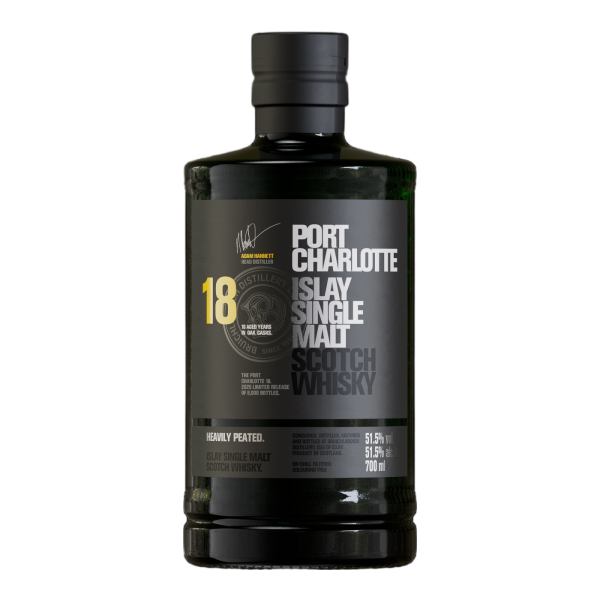 Bruichladdich Port Charlotte 18 Jahre Limited Release 2025 51,5% 0,7l