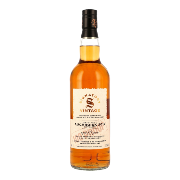 Auchroisk 12 Jahre 2012 2025 100 Proof Edition #52 Signatory 57,1% 0,7l