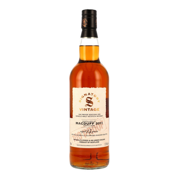 Macduff 13 Jahre 2011 2025 100 Proof Edition #55 Signatory 57,1% 0,7l