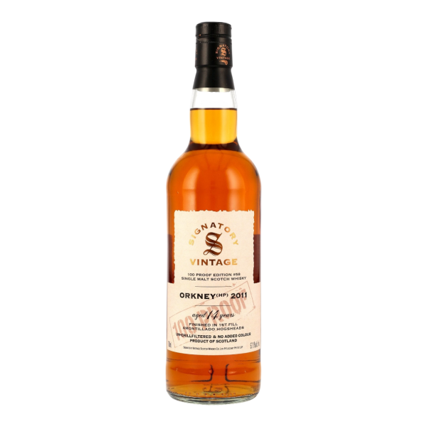 Orkney (HP) 14 Jahre 2011 2025 100 Proof Edition #58 Signatory 57,1% 0,7l