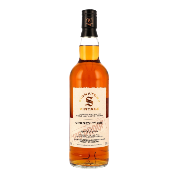 Orkney (HP) 14 Jahre 2011 2025 100 Proof Edition #59 Signatory 57,1% 0,7l