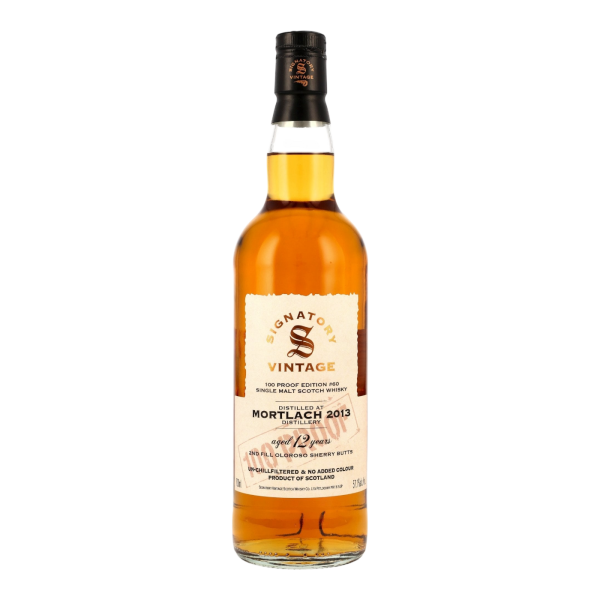 Mortlach 12 Jahre 2013 2025 100 Proof Edition #60 Signatory 57,1% 0,7l