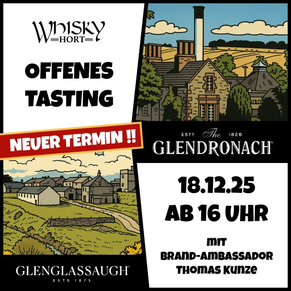 20251218 Offenes Tasting 18.12.2025 / 16:00 Uhr - Glendronach & Glenglassaugh - NEUER TERMIN!