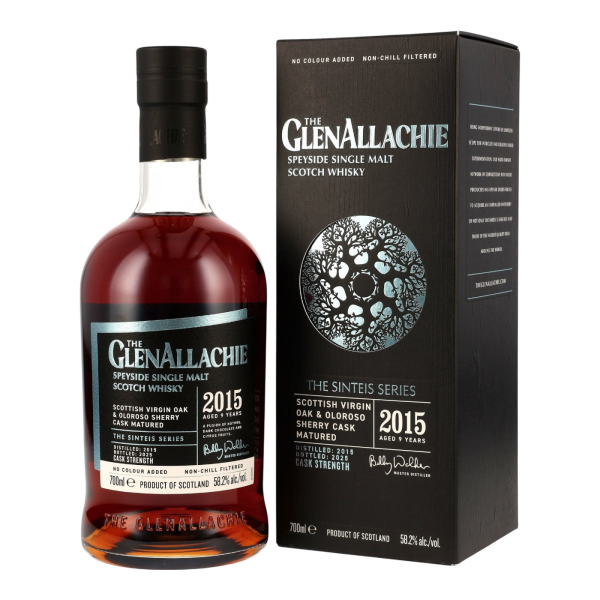 GlenAllachie 9 Jahre 2015 2025 Sinteis Serie Part 2 Scottish Virgin Oak & Oloroso Casks 58,2% 0,7l