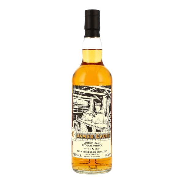 Glenburgie 16 Jahre 2009 2025 First Fill Bourbon Barrels James Eadie 57,9% 0,7l