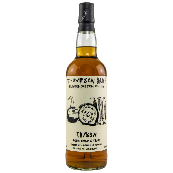TB/BSW 6 Jahre Blended Scotch Whisky Thompson Bros. Batch 016 46% 0,7l