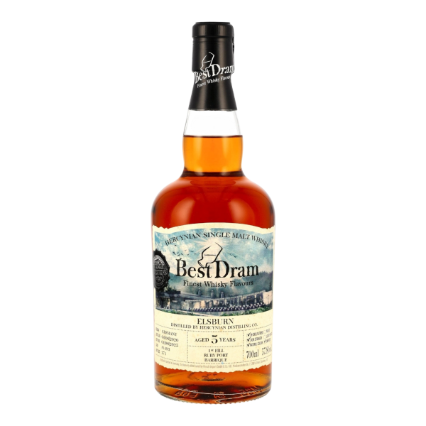 Elsburn 5 Jahre 2020 2025 Ruby Port Cask #1493 Best Dram 57,8% 0,7l