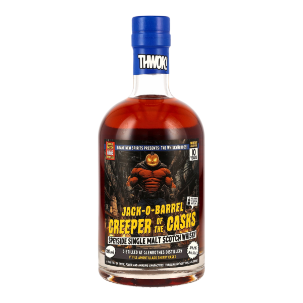 Glenrothes 10 Jahre Whisky Heroes - Jack-o-Barrel: Creeper of the Casks Brave New Spirits 54,1% 0,7l