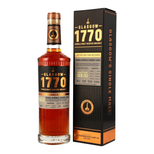 Glasgow 1770 7 Jahre 2018 2025 PX Sherry Cask #18/1204 Awakening Series 58,4% 0,7l