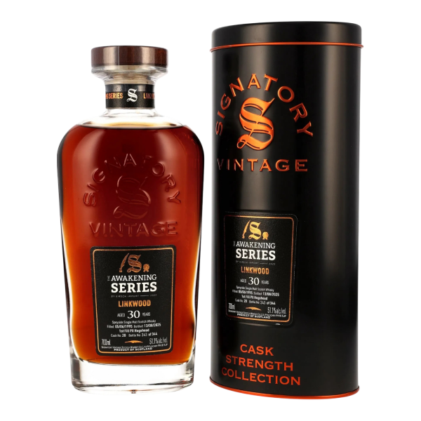 Linkwood 30 Jahre 1995 2025 1st Fill PX Cask #20 Awakening Series Signatory 51,1% 0,7l
