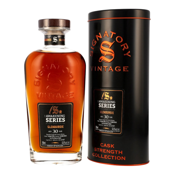 Glenburgie 30 Jahre 1995 2025 1st Fill Sherry Butt #4 Awakening Series Signatory 53,5% 0,7l