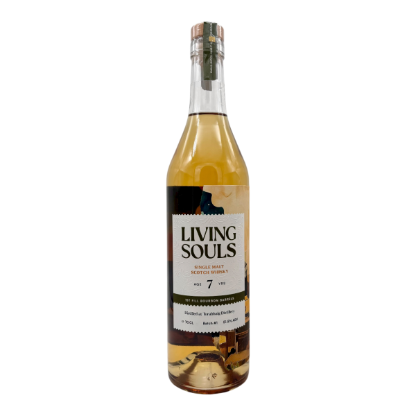 Torabhaig 7 Jahre Batch #1 1st Fill Bourbon Barrels Living Souls 51,5% 0,7l