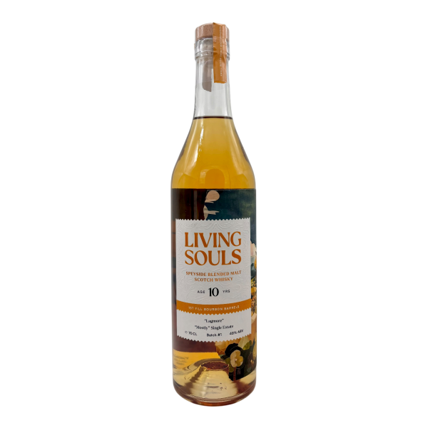 Lagmore 10 Jahre Batch #1 1st Fill Bourbon Barrels Living Souls 48% 0,7l