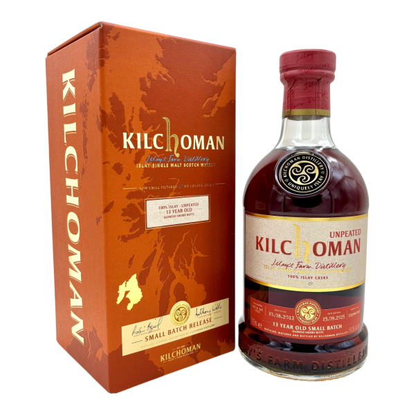 Kilchoman Unpeated 13 Jahre 2012 2025 Oloroso Sherry Butt 54,5% 0,7l