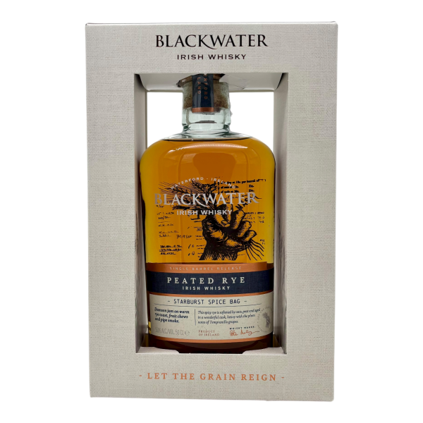 Blackwater Peated Rye Starburst Spice Bag Irish Whiskey 50,0% 0,5l