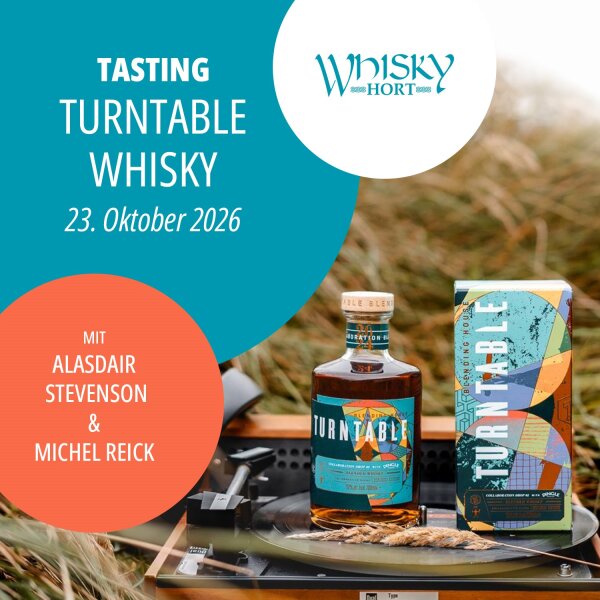 20261023 Tasting 23.10.2026 / 19:00 Uhr - Turntable Whisky