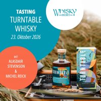 20261023 Tasting 23.10.2026 / 19:00 Uhr - Turntable Whisky