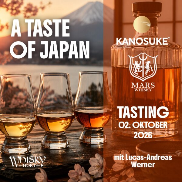 20261002 Tasting 02.10.2026 / 19:00 Uhr - A Taste of Japan: Mars & Kanosuke