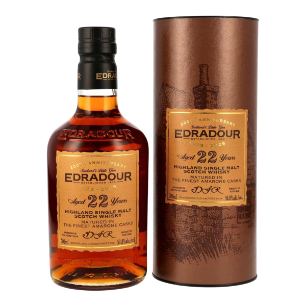 Edradour 22 Jahre 2003 2025 Amarone Dal Forno Romano Casks #1001-1005 200th Anniversary 50,8% 0,7l
