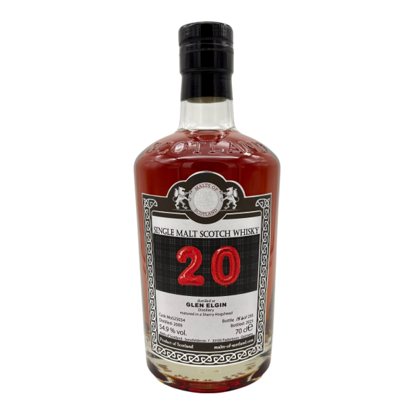 Glen Elgin 2009 2025 "20 Jahre MoS" Sherry Hogshead #25034 MoS 54,9% 0,7l