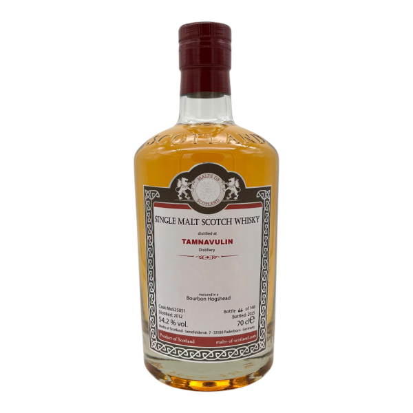 Tamnavulin 2012 2025 Bourbon Hogshead #25051 MoS 54,2% 0,7l