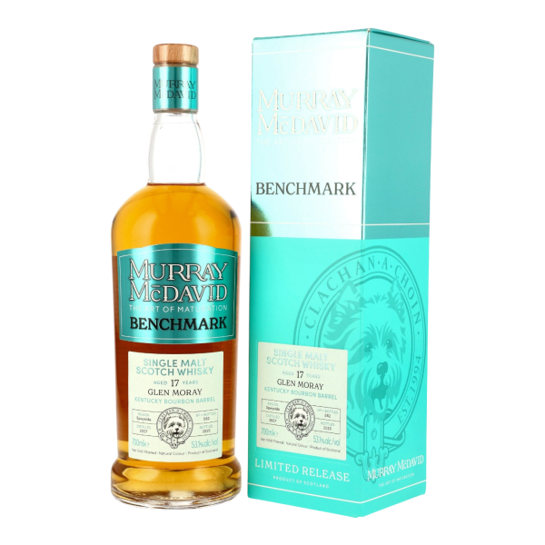 Glen Moray 17 Jahre 2007 2025 Kentucky Bourbon Barrels Murray McDavid 53,1% 0,7l