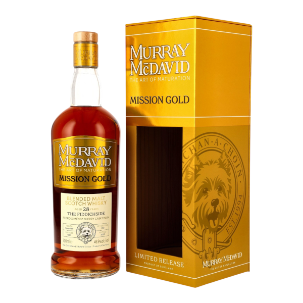 The Fiddichside 28 Jahre 1997 2025 PX Sherry Cask Finish Blended Malt Murray McDavid 46,9% 0,7l