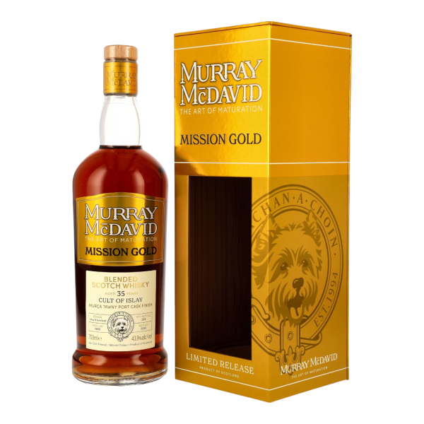 Cult of Islay 35 Jahre 1989 2025 Tawny Port Cask Finish Blended Scotch Murray McDavid 43,9% 0,7l