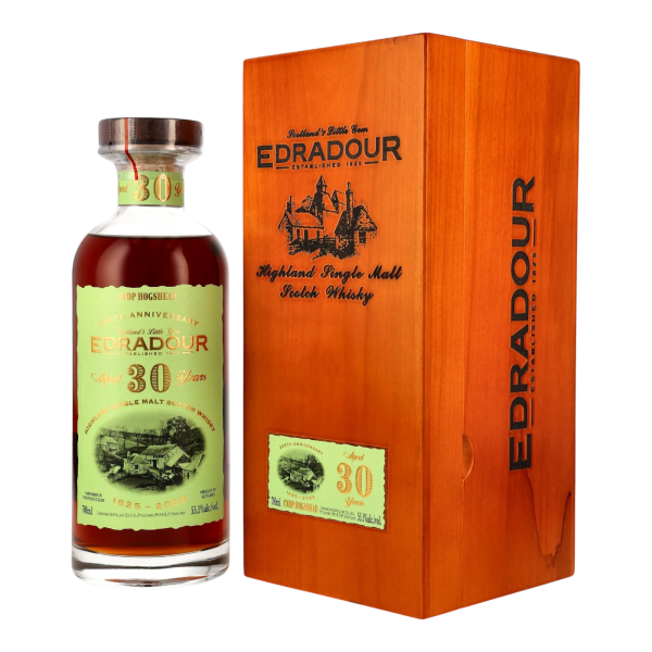 Edradour 30 Jahre 1995 2025 Chateauneuf du Pape Cask #2110  200th Anniversary 55,1% 0,7l