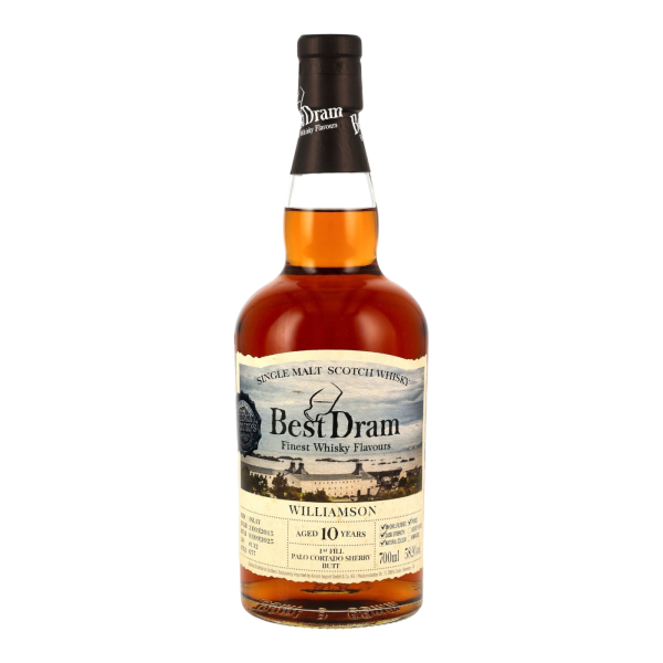 Williamson 10 Jahre 2015 2025 First Fill Palo Cortado Sherry Butt #132 Best Dram 58,9% 0,7l