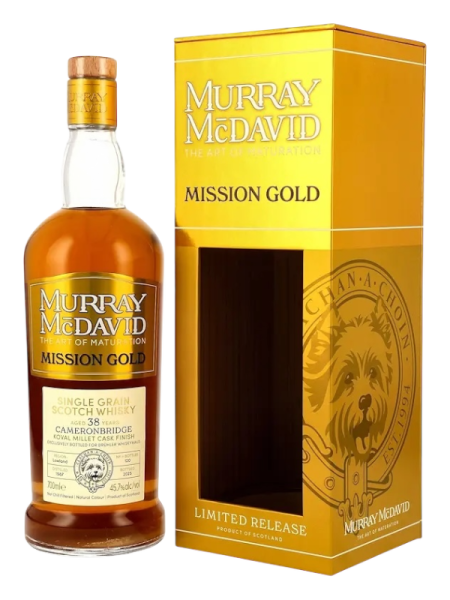 Cameronbridge 38 Jahre Vintage 1989 Koval Millet Cask Finish #2210051 Single Grain Brühler Whiskyhaus Murray McDavid 45,7% 0,7l