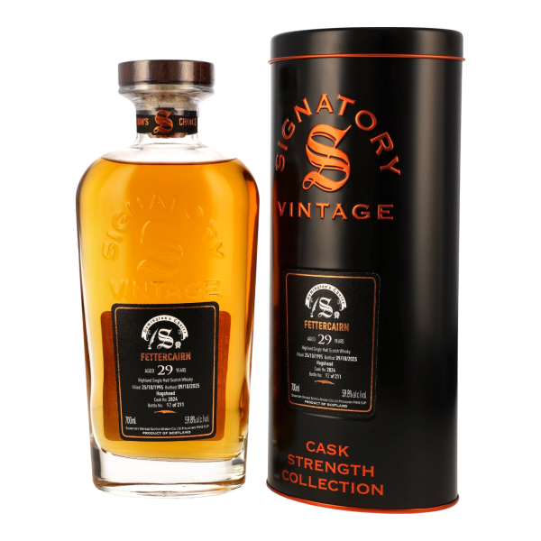 Fettercairn 29 Jahre 1995 2025 Symingtons Choice Hogshead #2824 Signatory 59,8% 0,7