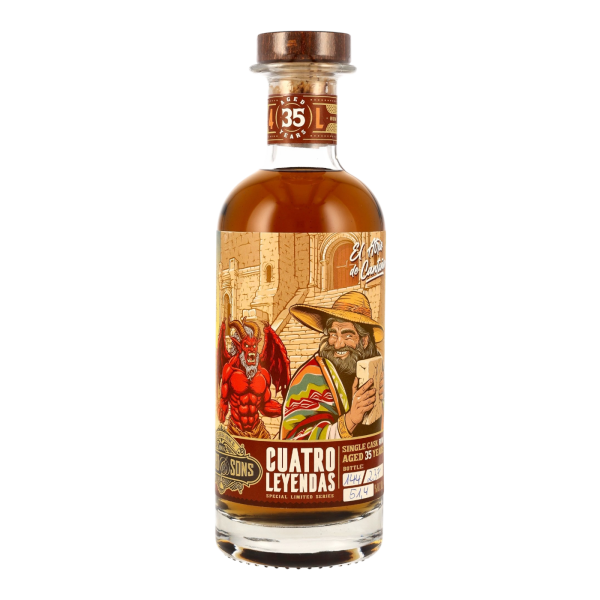 Romero & Sons 35 Jahre Cuatro Leyendas #03 Ecuador Rum 51,4% 0,7l