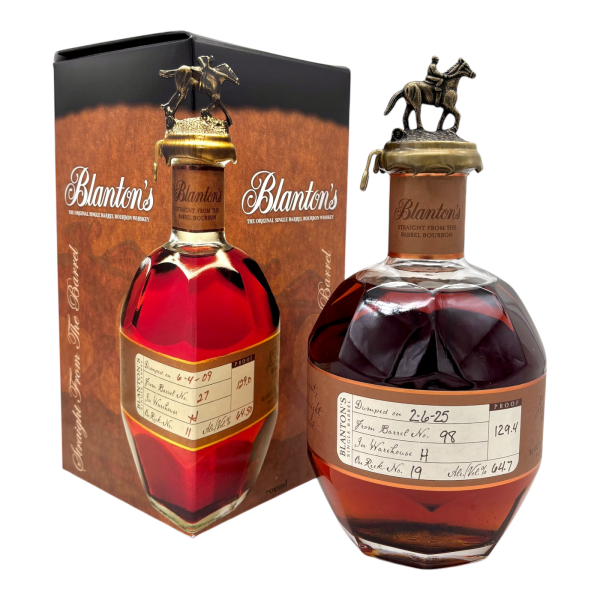 Blantons Straight from the Barrel Single Barrel Kentucky Straight Bourbon 64,7% 0,7l